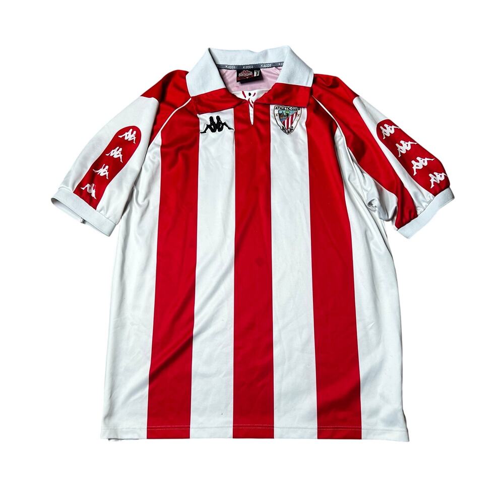 Vintage 90s Kappa Atheltic Club Bilbao 1995 1997 Jersey XL